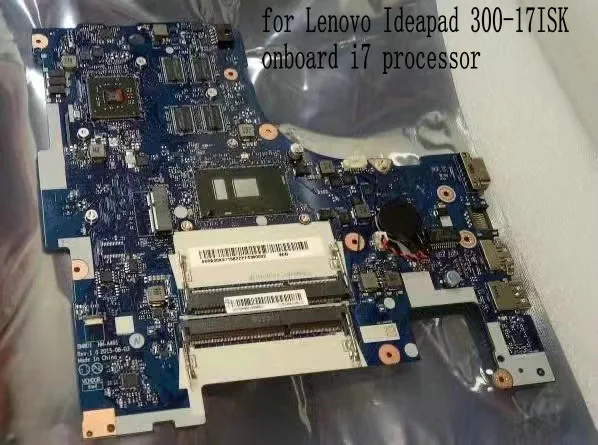 STOCK NM-A491 MOTHERBOARD FOR Lenovo Ideapad 300-17ISK MAINBOARD ONBOARD I7-6500U GPU R5-M330 2GB
STOCK NM-A491 MOTHERBOARD FOR Lenovo Ideapad 300-17ISK MAINBOARD ONBOARD I7-6500U GPU R5-M330 2GB