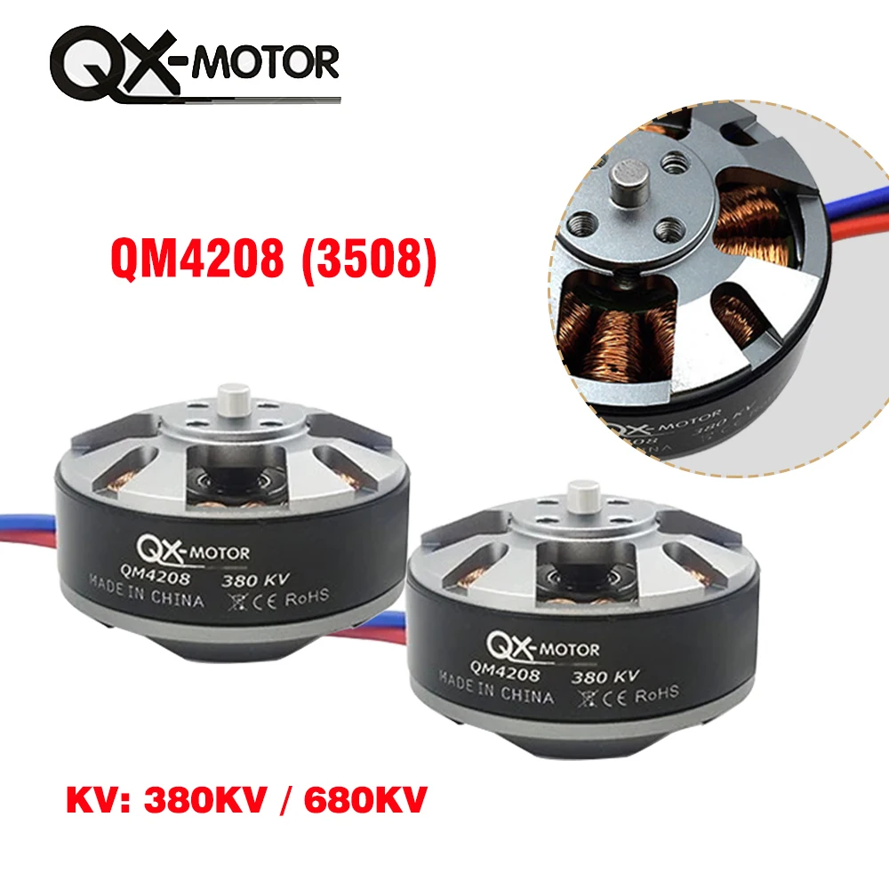 QX-MOTOR QM4208 бесщеточный двигатель 3508 с моторными аксессуарами для RC Multirotor Quadcopter Hexa Part
QX-MOTOR QM4208 бесщеточный двигатель 3508 с моторными аксессуарами для RC Multirotor Quadcopter Hexa Part
