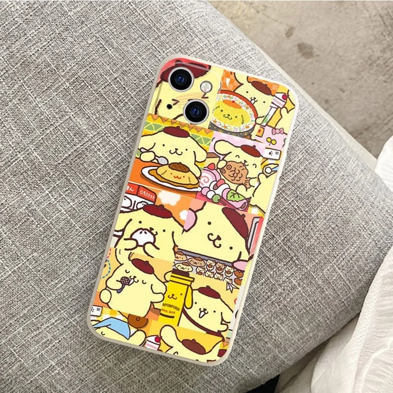 Hello Kitty Silicone Soft Case for iPhone 11 12 13Pro Max X XS MAX XR Mini Full Screen Cartoon Print Purin Shockproof Back Cover 
Hello Kitty Silicone Soft Case for iPhone 11 12 13Pro Max X XS MAX XR Mini Full Screen Cartoon Print Purin Shockproof Back Cover