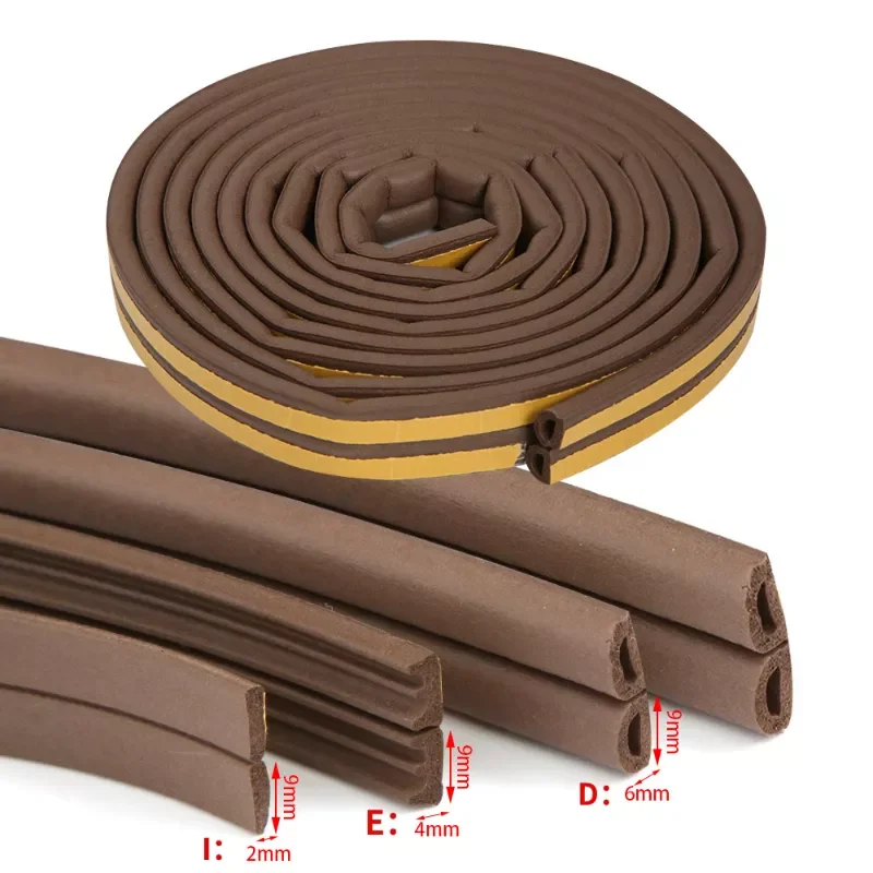 10 Meters DIEP Self Adhesive Door Sealing Strips Window Foam Wind Waterproof Dustproof Sound Insulation Tools Rubber Strip Foam
10 Meters DIEP Self Adhesive Door Sealing Strips Window Foam Wind Waterproof Dustproof Sound Insulation Tools Rubber Strip Foam