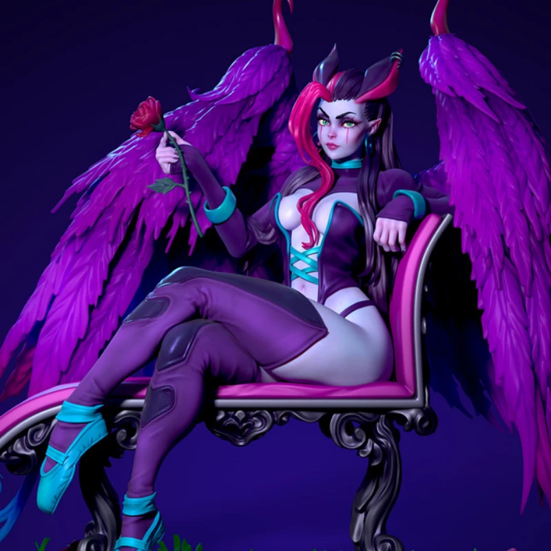75mm Scale Resin Model Kit Anime Figure Female Demon Angela Unassembled and Unpainted Diy Diorama Toys
75mm Scale Resin Model Kit Anime Figure Female Demon Angela Unassembled and Unpainted Diy Diorama Toys