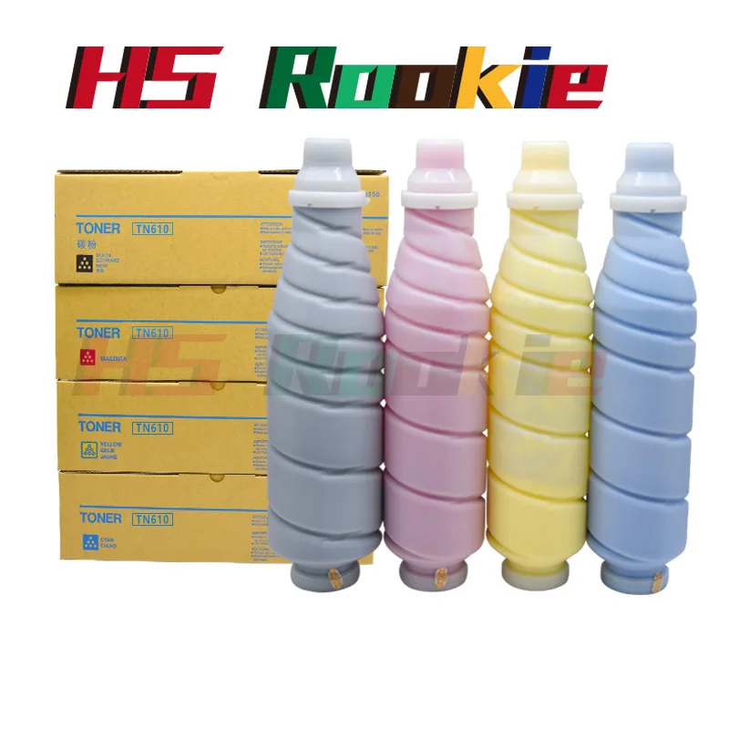 TN610 Toner Cartridge for Konica Minolta Bizhub Pro C5500 C6500 TN-610 TN610C TN610M TN610Y TN610K TN-610 CARTRIDGES
TN610 Toner Cartridge for Konica Minolta Bizhub Pro C5500 C6500 TN-610 TN610C TN610M TN610Y TN610K TN-610 CARTRIDGES
