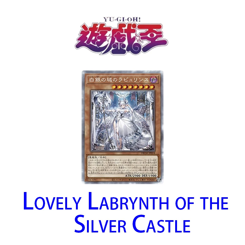 1Pcs/set Yu-Gi-Oh! Anime Characters Lovely Labrynth of The Silver Castle Board Game Card Toys Collection Card Christmas Gift
1Pcs/set Yu-Gi-Oh! Anime Characters Lovely Labrynth of The Silver Castle Board Game Card Toys Collection Card Christmas Gift