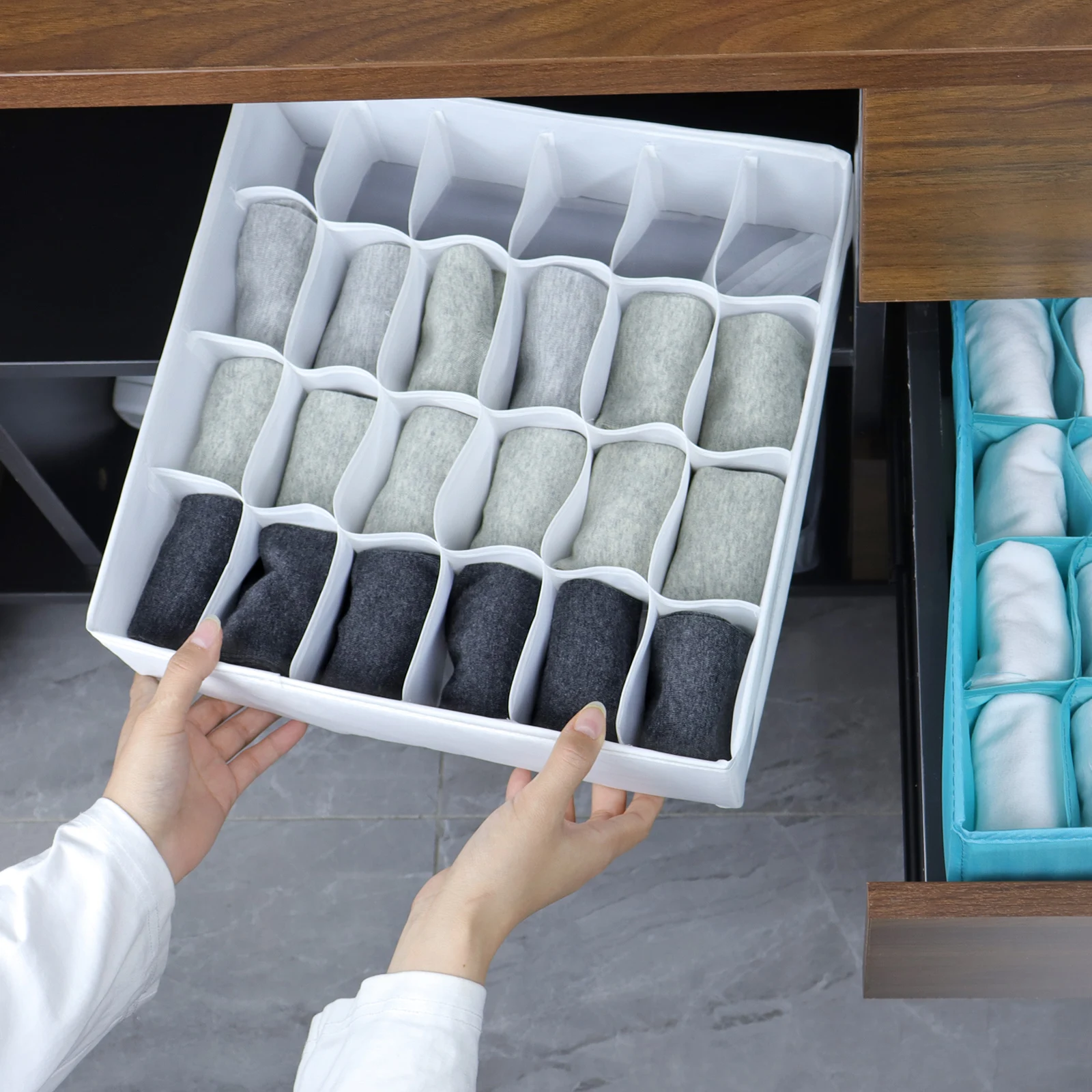 Home Foldable Closet Organizer For Underwear Cotton Underwear Storage Box Socks Bra And Panties Drawer Organizer Drawers
Home Foldable Closet Organizer For Underwear Cotton Underwear Storage Box Socks Bra And Panties Drawer Organizer Drawers