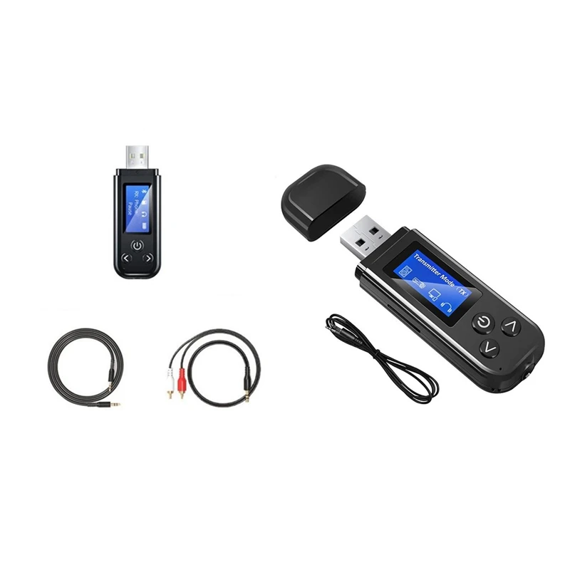 Bluetooth 5,0 аудио передатчик приемник USB 3,5 мм RCA стерео музыка беспроводной адаптер Встроенный аккумулятор
Bluetooth 5,0 аудио передатчик приемник USB 3,5 мм RCA стерео музыка беспроводной адаптер Встроенный аккумулятор