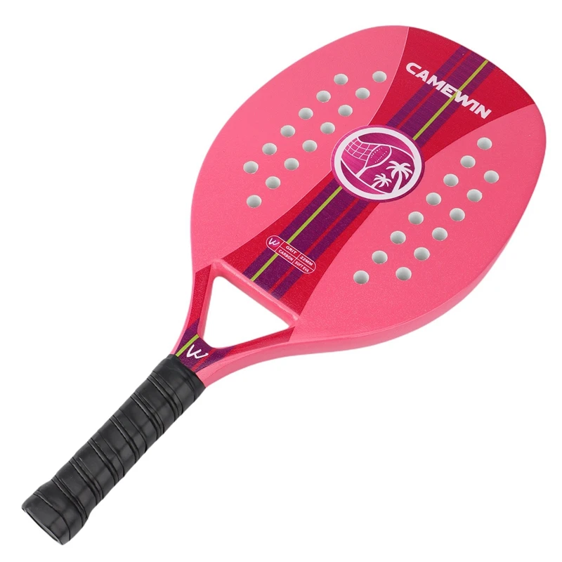 CAMEWIN Full Carbon Beach Tennis Racket Mens Professional Soft EVA Face Beachtennis Racquet Adult Unisex Padel Rackets
CAMEWIN Full Carbon Beach Tennis Racket Mens Professional Soft EVA Face Beachtennis Racquet Adult Unisex Padel Rackets