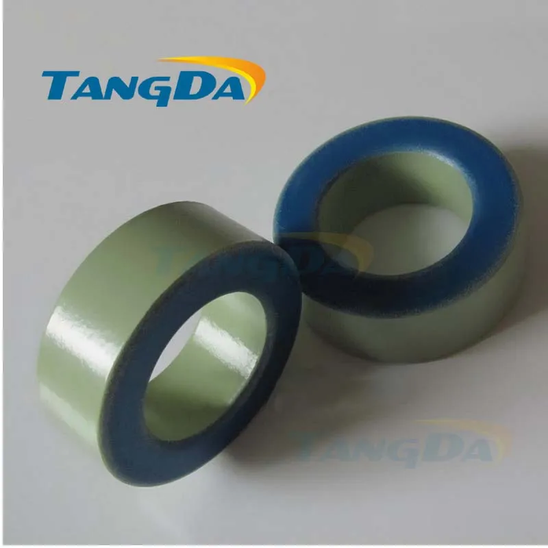 

1 piece Iron powder cores T650-52 OD*ID*HT 165*88*51 mm 405nH/N2 75ue Iron dust core Ferrite Toroid Core toroidal green blue