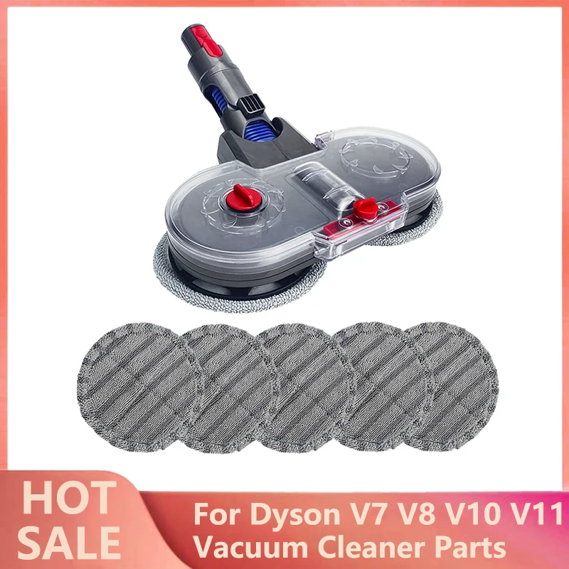 Electric Mopping Vacuum Brush and Cleaner Cleaning Cloth for Dyson V7 V8 V10 V11 Replaceable Parts with Water Tank Set
Electric Mopping Vacuum Brush and Cleaner Cleaning Cloth for Dyson V7 V8 V10 V11 Replaceable Parts with Water Tank Set