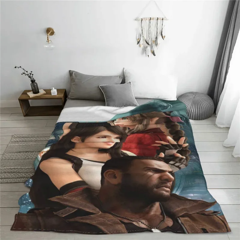 Final Fantasy Anime Blanket Flannel Summer Shadowbringers Multifunction Lightweight Throw Blankets For Sofa Office Bedspread
Final Fantasy Anime Blanket Flannel Summer Shadowbringers Multifunction Lightweight Throw Blankets For Sofa Office Bedspread