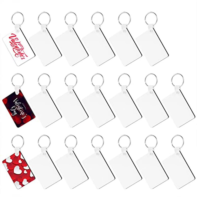 Sublimation Blank Keychain Pendant MDF Single Sided Heat Transfer Keychains Luggage Decoration Keyring DIY Birthday Gift
Sublimation Blank Keychain Pendant MDF Single Sided Heat Transfer Keychains Luggage Decoration Keyring DIY Birthday Gift