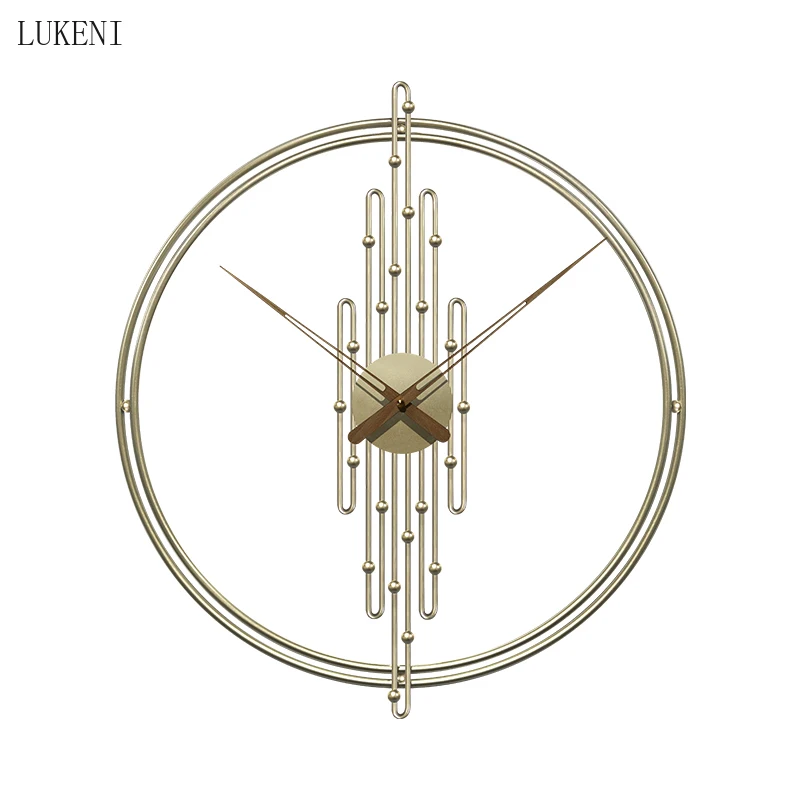 Simple Wrought Iron Wall Clocks Wall Hanging Ornament Home Livingroom Wall Sticker Crafts Hotel Mute Clock Wall Mural Decoration
Simple Wrought Iron Wall Clocks Wall Hanging Ornament Home Livingroom Wall Sticker Crafts Hotel Mute Clock Wall Mural Decoration