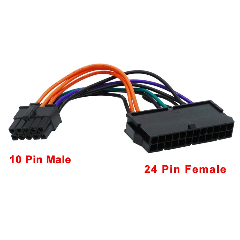 JCD Адаптер питания 24-pin на 10-pin для материнской платы Lenovo
JCD Адаптер питания 24-pin на 10-pin для материнской платы Lenovo