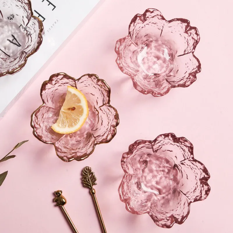 Japanese Hammered Sakura Small Glass Dish Sakura Shaped Salad Glass Seasoning Dishes Home Sauce Fruit Sala Dish
Japanese Hammered Sakura Small Glass Dish Sakura Shaped Salad Glass Seasoning Dishes Home Sauce Fruit Sala Dish