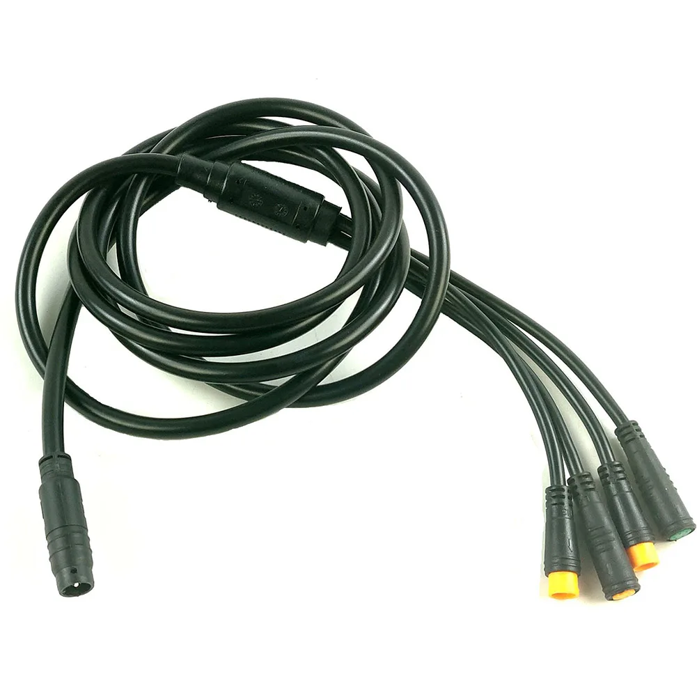 1 To 4 Electric Bicycle E-Bike Extension Cable Waterproof For Controller Waterproof Lines Modification Applicable 175mm Part
1 To 4 Electric Bicycle E-Bike Extension Cable Waterproof For Controller Waterproof Lines Modification Applicable 175mm Part