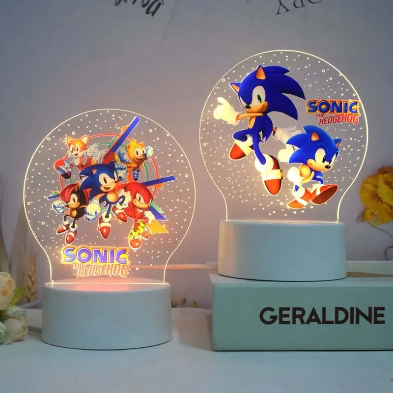 SonicTheHedgehog Cartoon Night Light High-value Fashion Creative Game Surrounding Hand-made Decoration Birthday Gift for Friends
SonicTheHedgehog Cartoon Night Light High-value Fashion Creative Game Surrounding Hand-made Decoration Birthday Gift for Friends
