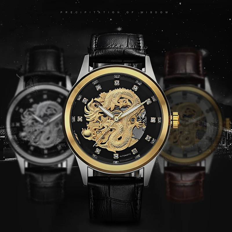 Fully Automatic Mechanical Luxury Watch for Men Waterproof Men's Watches Business Men's Wristwatch Clock Montre Homme Box Bob
Fully Automatic Mechanical Luxury Watch for Men Waterproof Men's Watches Business Men's Wristwatch Clock Montre Homme Box Bob