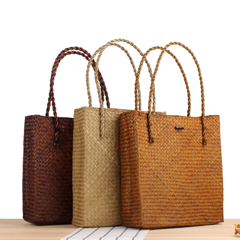 2022 New Summer Horizontal Square Big Capacity Beach Casual Retro One Shoulder Straw Woven Bag Women Shopper Handbag Sac Mujer
2022 New Summer Horizontal Square Big Capacity Beach Casual Retro One Shoulder Straw Woven Bag Women Shopper Handbag Sac Mujer