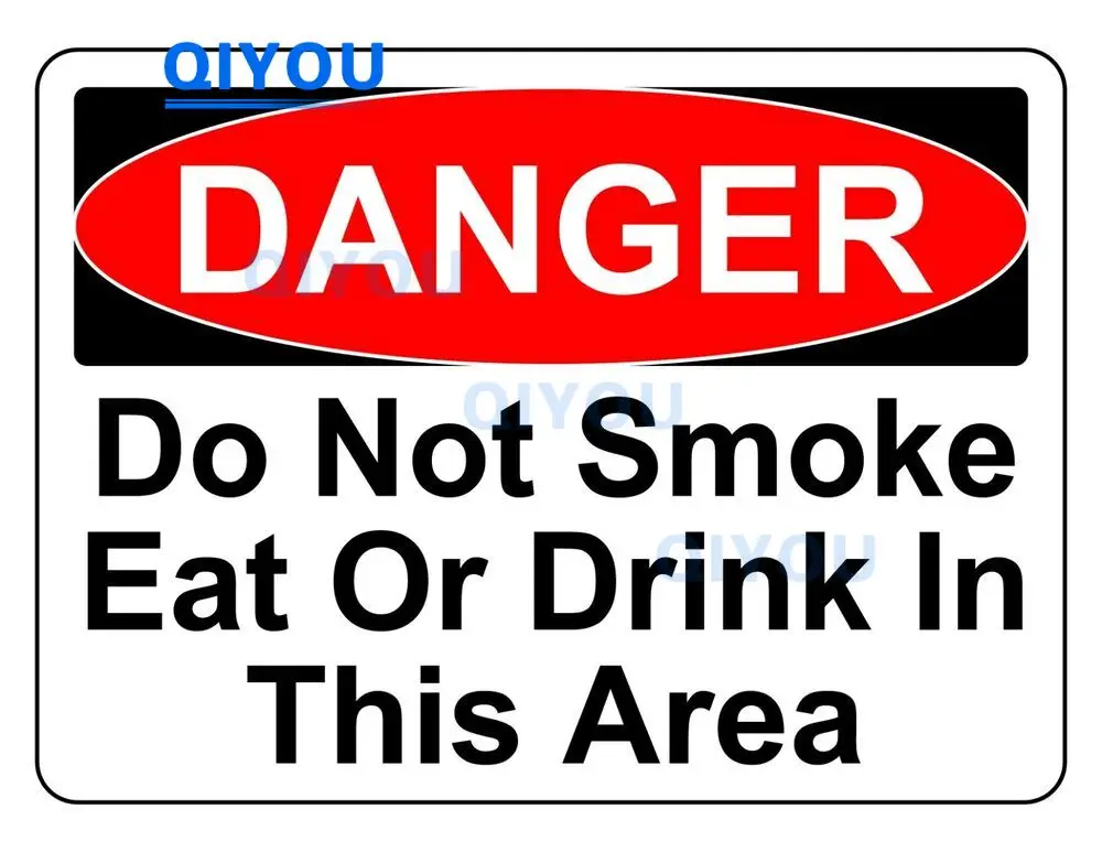 DANGER DO NOT SMOKE EAT DRINK AREA Personalized Body Decoration Car Stickers PVC Deca Used for Car Body Windshield Laptops
DANGER DO NOT SMOKE EAT DRINK AREA Personalized Body Decoration Car Stickers PVC Deca Used for Car Body Windshield Laptops