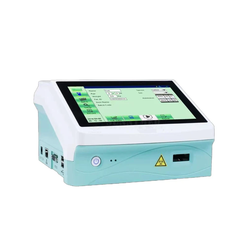 SY-B174V Medical Animals PROG cCRP TSH Immunofluoresence POCT Quantitative Analyzer PET Machine
SY-B174V Medical Animals PROG cCRP TSH Immunofluoresence POCT Quantitative Analyzer PET Machine