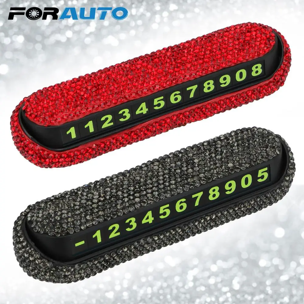Car Sticker Car Temporary Parking Card Phone Number Plate Auto Parking Card Hideable Magnetic Adsorption Diamond Crystal
Car Sticker Car Temporary Parking Card Phone Number Plate Auto Parking Card Hideable Magnetic Adsorption Diamond Crystal