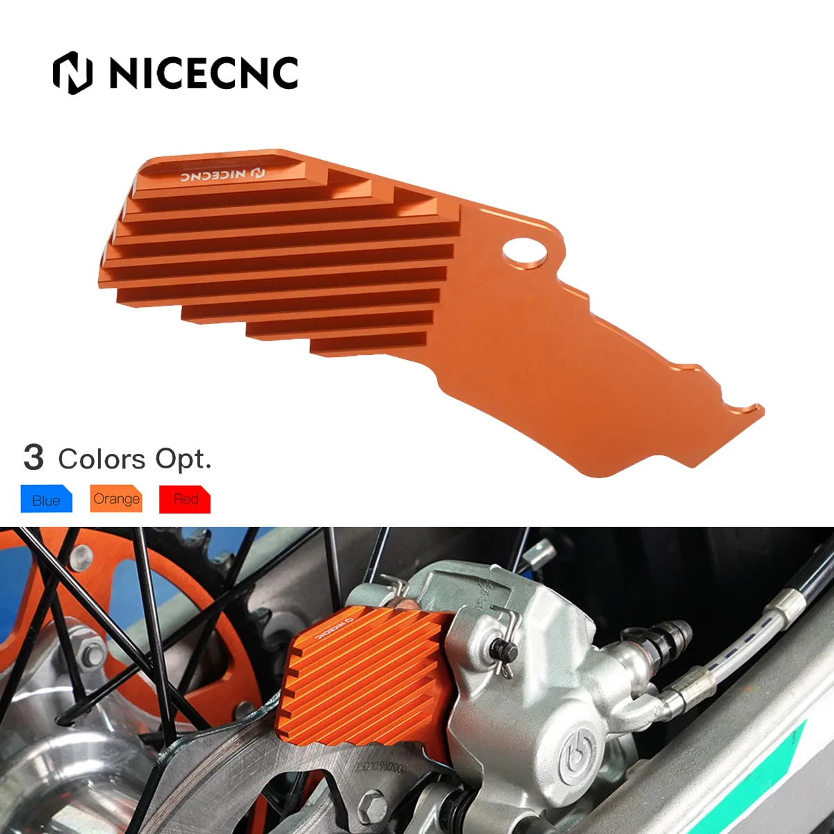 NiceCNC Rear Brake Heat Sink Caliper Cooler for KTM 125 250 300 350 450 500 530 EXC EXCF XC XCF XCW SX SXF XCWF 2008-2023 2022
NiceCNC Rear Brake Heat Sink Caliper Cooler for KTM 125 250 300 350 450 500 530 EXC EXCF XC XCF XCW SX SXF XCWF 2008-2023 2022