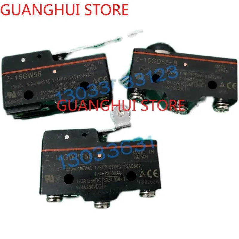 Z-15GD55-B 01HD55 15GW55 GK55 новый водонепроницаемый микропереключатель в наличии
Z-15GD55-B 01HD55 15GW55 GK55 новый водонепроницаемый микропереключатель в наличии