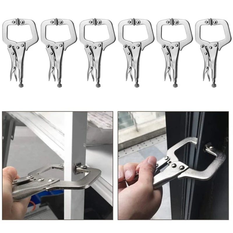 6-Piece Strong Pliers Steel For Quick Fixing And Clamping Are Suitable For Craftsmen's Home Workshops
6-Piece Strong Pliers Steel For Quick Fixing And Clamping Are Suitable For Craftsmen's Home Workshops