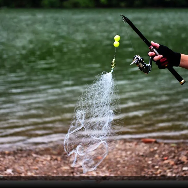 Fishing with Luminous Beads Bearing Solid Ring Fishing Connector Weaving Fishing Net
Fishing with Luminous Beads Bearing Solid Ring Fishing Connector Weaving Fishing Net
