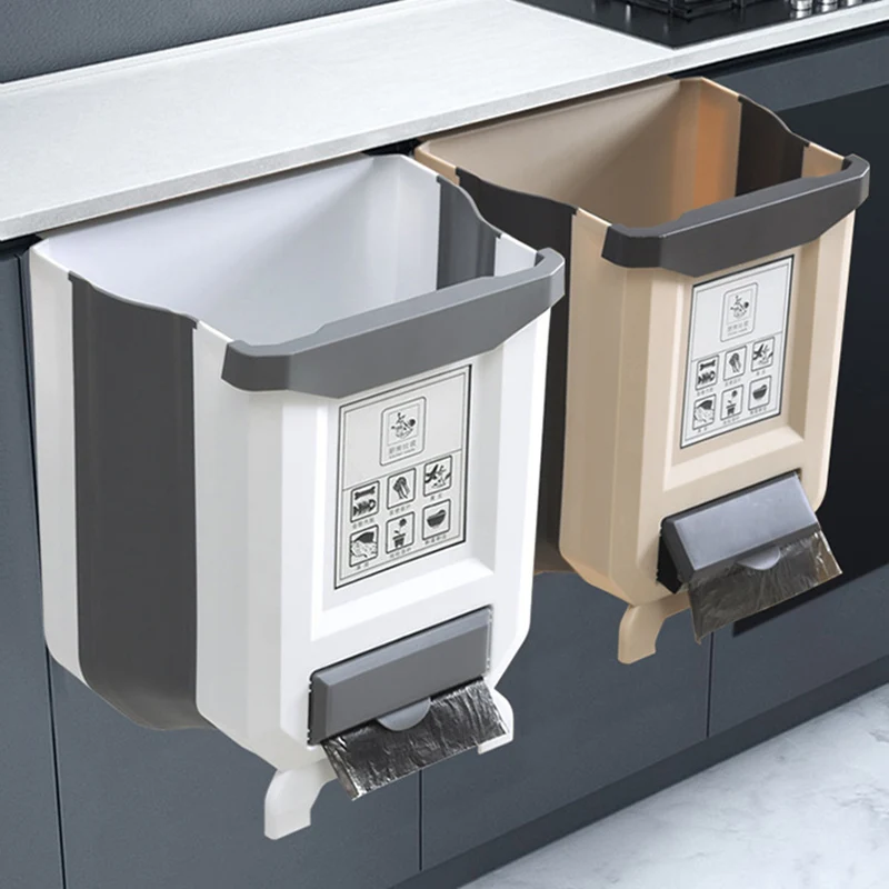 Multifunctional Folding Waste Bin Wall Hanging Cabinet Door Large Capacity for Kitchen Bathroom and Car Trash Bag Storage Box
Multifunctional Folding Waste Bin Wall Hanging Cabinet Door Large Capacity for Kitchen Bathroom and Car Trash Bag Storage Box