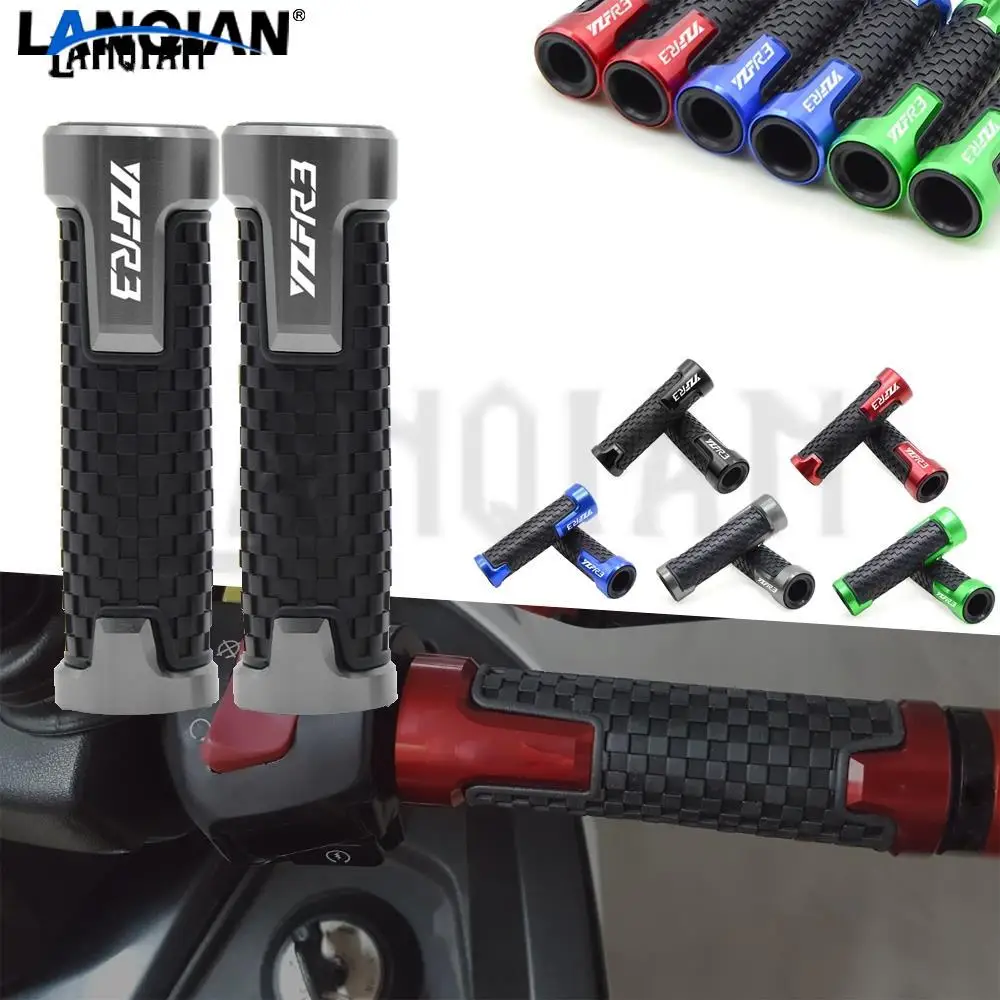 7/8''22mm Hot Motorcycle handlebar grip handle bar Motorbike grips For YAMAHA YZF R3 YZF-R3 LOGO 2015 2016 2017 2018
7/8''22mm Hot Motorcycle handlebar grip handle bar Motorbike grips For YAMAHA YZF R3 YZF-R3 LOGO 2015 2016 2017 2018