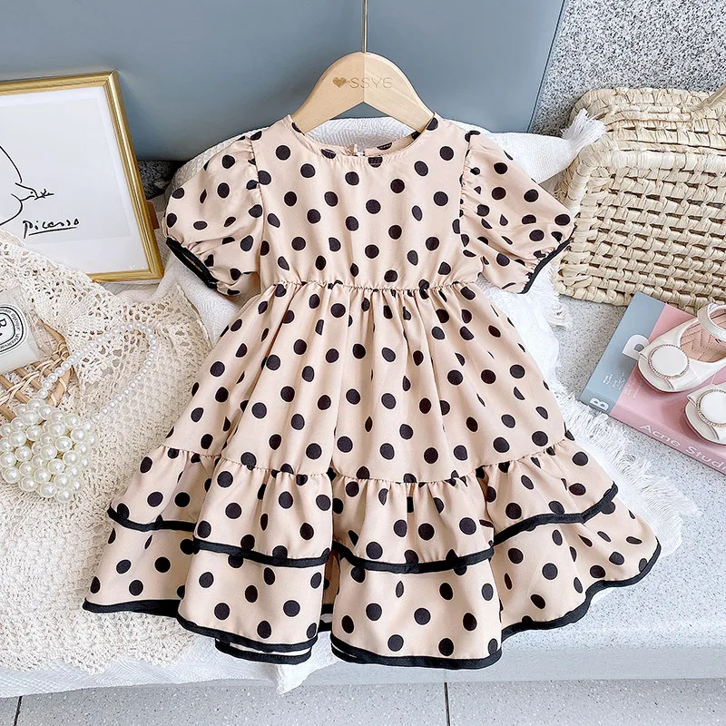 2022 Kids Dresses for Girls New Fashion Short Puff Sleeve Sweet Bowknot Dress Kids Party Costume Summer Elegant Clothes Girls
2022 Kids Dresses for Girls New Fashion Short Puff Sleeve Sweet Bowknot Dress Kids Party Costume Summer Elegant Clothes Girls