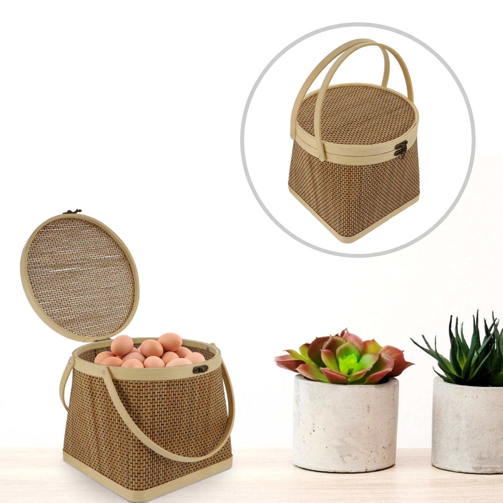 Basket Picnicwicker Baskets Foraging Garden Insulated Large Handle Simple Lunch Lid Big Woven Wooden Market Wall Flower Handheld
Basket Picnicwicker Baskets Foraging Garden Insulated Large Handle Simple Lunch Lid Big Woven Wooden Market Wall Flower Handheld