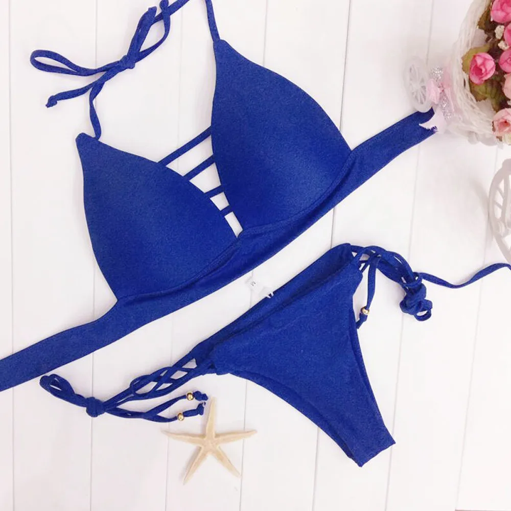 Sexy Women Bikini Set Swimwear Push-Up Padded Bra Swimsuit Beachwear Swimsuit Underwire Bra Shorts Swimsuits for Women Set
Sexy Women Bikini Set Swimwear Push-Up Padded Bra Swimsuit Beachwear Swimsuit Underwire Bra Shorts Swimsuits for Women Set