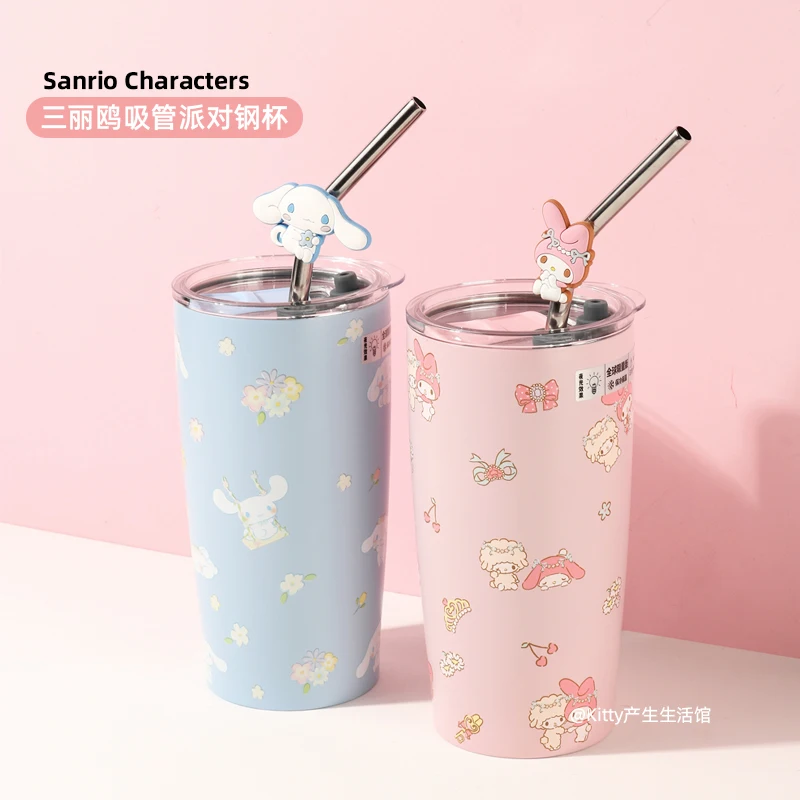 Cartoon Sanrioed Mymelody Kuromi Kawaii Insulation Straw Cup Ins Girlheart Cinnamoroll Stainless Steel Insulation Cup Small Gift
Cartoon Sanrioed Mymelody Kuromi Kawaii Insulation Straw Cup Ins Girlheart Cinnamoroll Stainless Steel Insulation Cup Small Gift