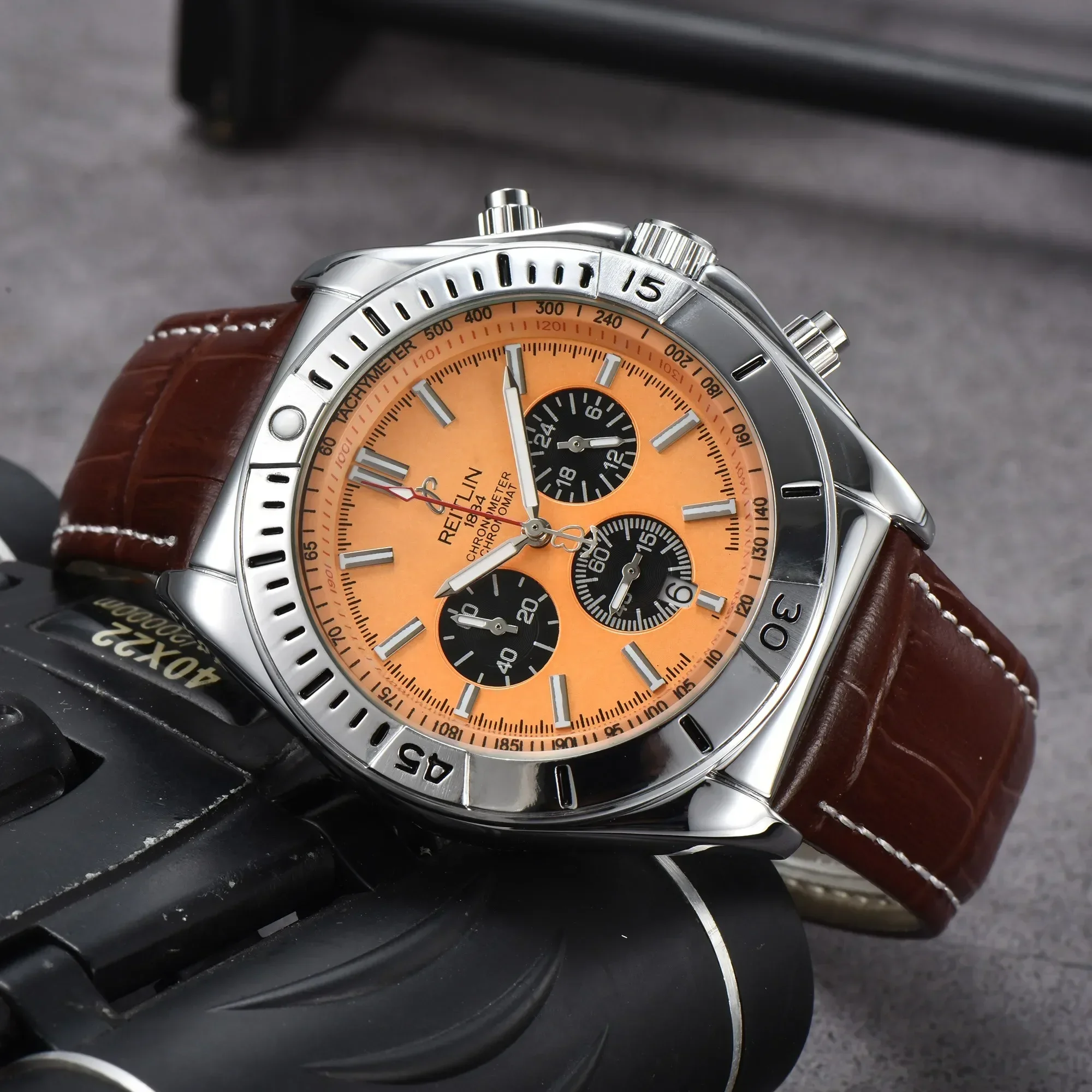 New Top AAA+ Breitling Watches For Mens Luxury High Quality Automatic Date GMT WristWatch Business Sports Waterproof Male Clocks
New Top AAA+ Breitling Watches For Mens Luxury High Quality Automatic Date GMT WristWatch Business Sports Waterproof Male Clocks