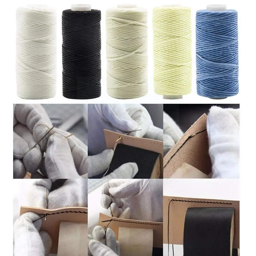 50m 150D Waxed Thread Cord Flat Waxed Sewing Line Thickness Waxed Thread DIY Hand Made Leather Sewing Cord For Beaded Brace Y5I4
50m 150D Waxed Thread Cord Flat Waxed Sewing Line Thickness Waxed Thread DIY Hand Made Leather Sewing Cord For Beaded Brace Y5I4