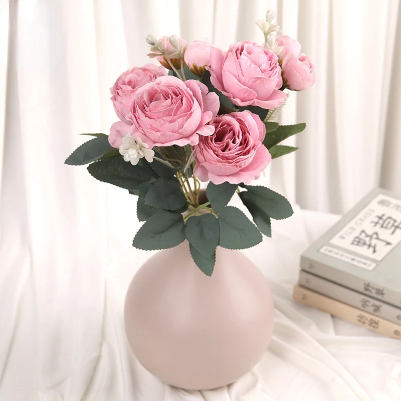 6 Fork Handful of Roses Valentines Day Wedding Decoration Home Decor Artificial Flowers Christmas Valentine's Decorations Party
6 Fork Handful of Roses Valentines Day Wedding Decoration Home Decor Artificial Flowers Christmas Valentine's Decorations Party