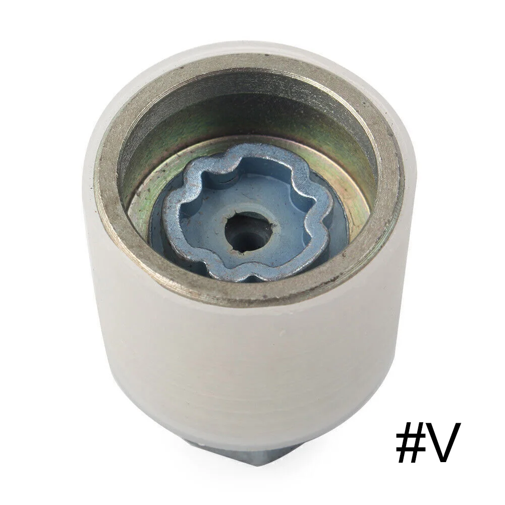 Tire Wheel Anti-Theft Locking Key Removal Key Socket Rim Lug Nut Master Lock Letter V For A3 A4 A6 Wheel Repair Tools
Tire Wheel Anti-Theft Locking Key Removal Key Socket Rim Lug Nut Master Lock Letter V For A3 A4 A6 Wheel Repair Tools