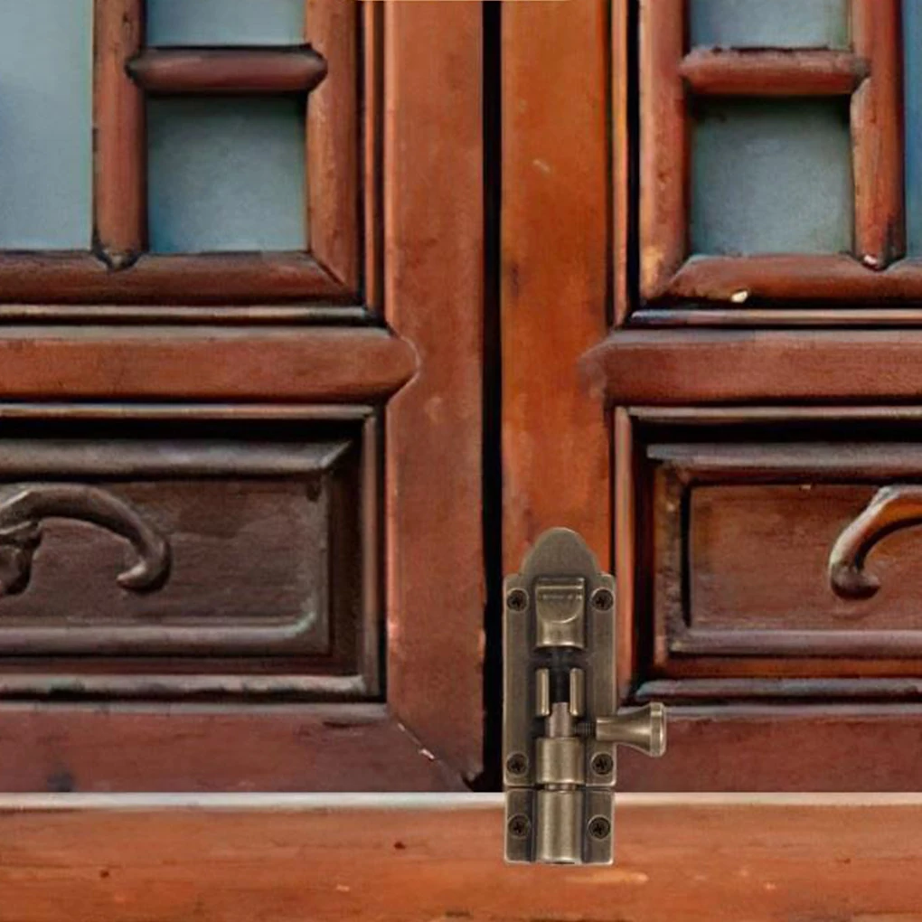 Home Indoor Vintage Style Door Window Latch Garden Living Room Bedroom Metal Gate Slide Lock with Screws Bronze
Home Indoor Vintage Style Door Window Latch Garden Living Room Bedroom Metal Gate Slide Lock with Screws Bronze
