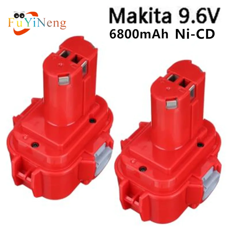 9.6V 6800mAh Ni Cd replacement battery for Makita 9120 9122 6207d 6261d 1925 95-8 1925 96-6
9.6V 6800mAh Ni Cd replacement battery for Makita 9120 9122 6207d 6261d 1925 95-8 1925 96-6