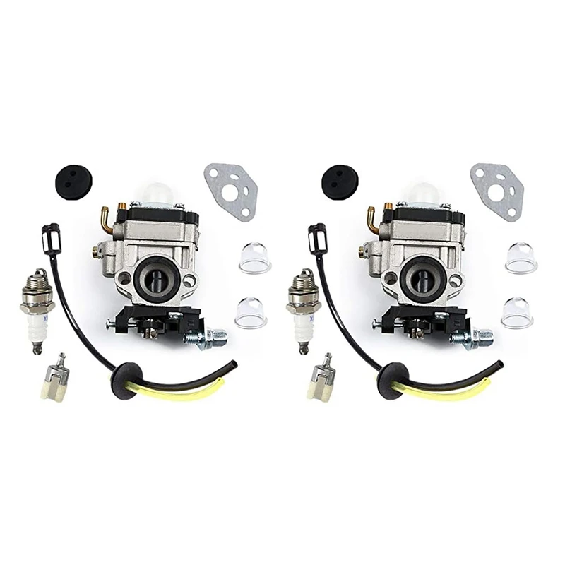 2X Carburetor For Kawasaki TH23 TH26 TH34 23CC 25CC 26CC 33CC 35CC Spark Plug Kit Replace
2X Carburetor For Kawasaki TH23 TH26 TH34 23CC 25CC 26CC 33CC 35CC Spark Plug Kit Replace