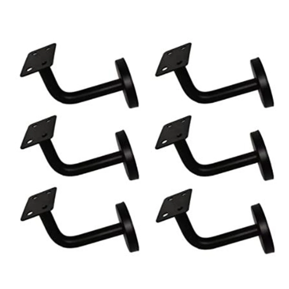 6 Pcs Stainless Steel Stair Handrail Bracket, Heavy Duty Stair Rail Support, Railing Brackets for Flat Rails,60mm x 60mm
6 Pcs Stainless Steel Stair Handrail Bracket, Heavy Duty Stair Rail Support, Railing Brackets for Flat Rails,60mm x 60mm