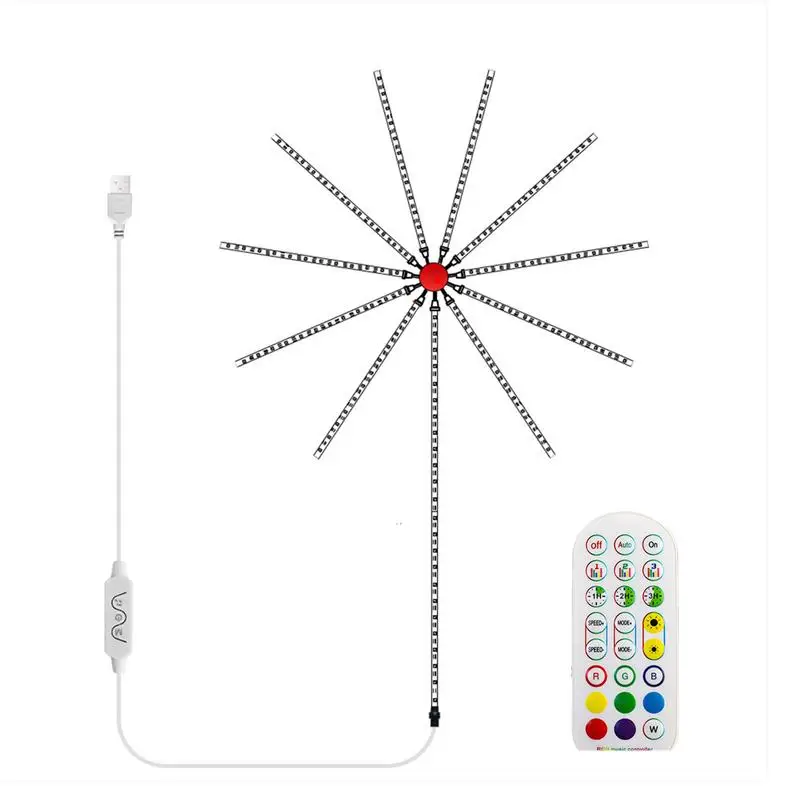 Firework Lights LED Strip Light Bedroom Music Synchronized Color-Changing LED Light USB Powered Music Sync Sound Control LED
Firework Lights LED Strip Light Bedroom Music Synchronized Color-Changing LED Light USB Powered Music Sync Sound Control LED