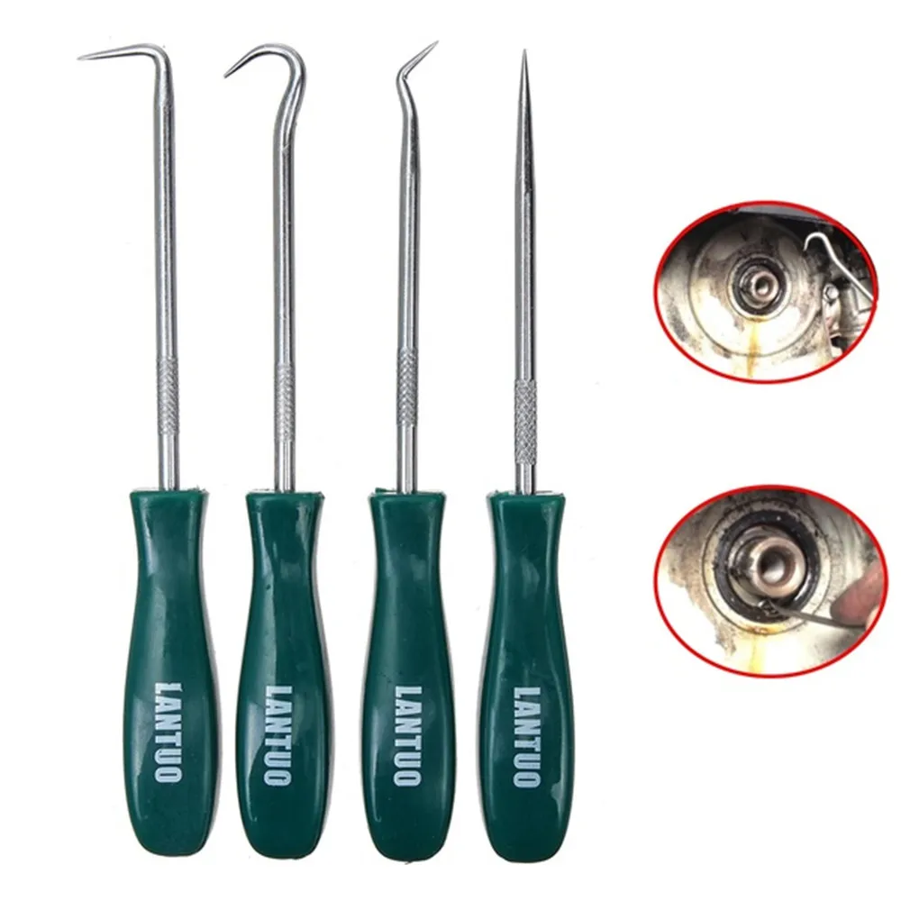 4Pcs Car Oil Seal Screwdrivers Set Hooks Tools O-Ring Seal Gasket Puller Remover Auto Vehicle Pick Ready Stock Convenience 130mm
4Pcs Car Oil Seal Screwdrivers Set Hooks Tools O-Ring Seal Gasket Puller Remover Auto Vehicle Pick Ready Stock Convenience 130mm
