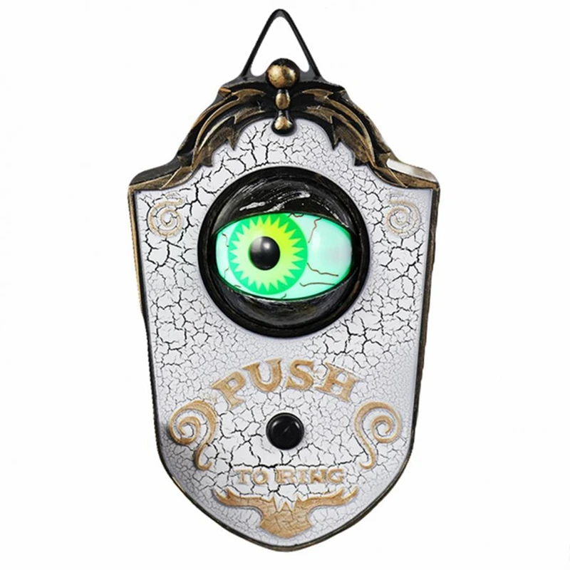 1 PCS Doorbell Decoration Excellent Attractive Battery Powered PVC Eyeball Doorbell For Home Halloween Doorbell Eyeball Doorbell
1 PCS Doorbell Decoration Excellent Attractive Battery Powered PVC Eyeball Doorbell For Home Halloween Doorbell Eyeball Doorbell