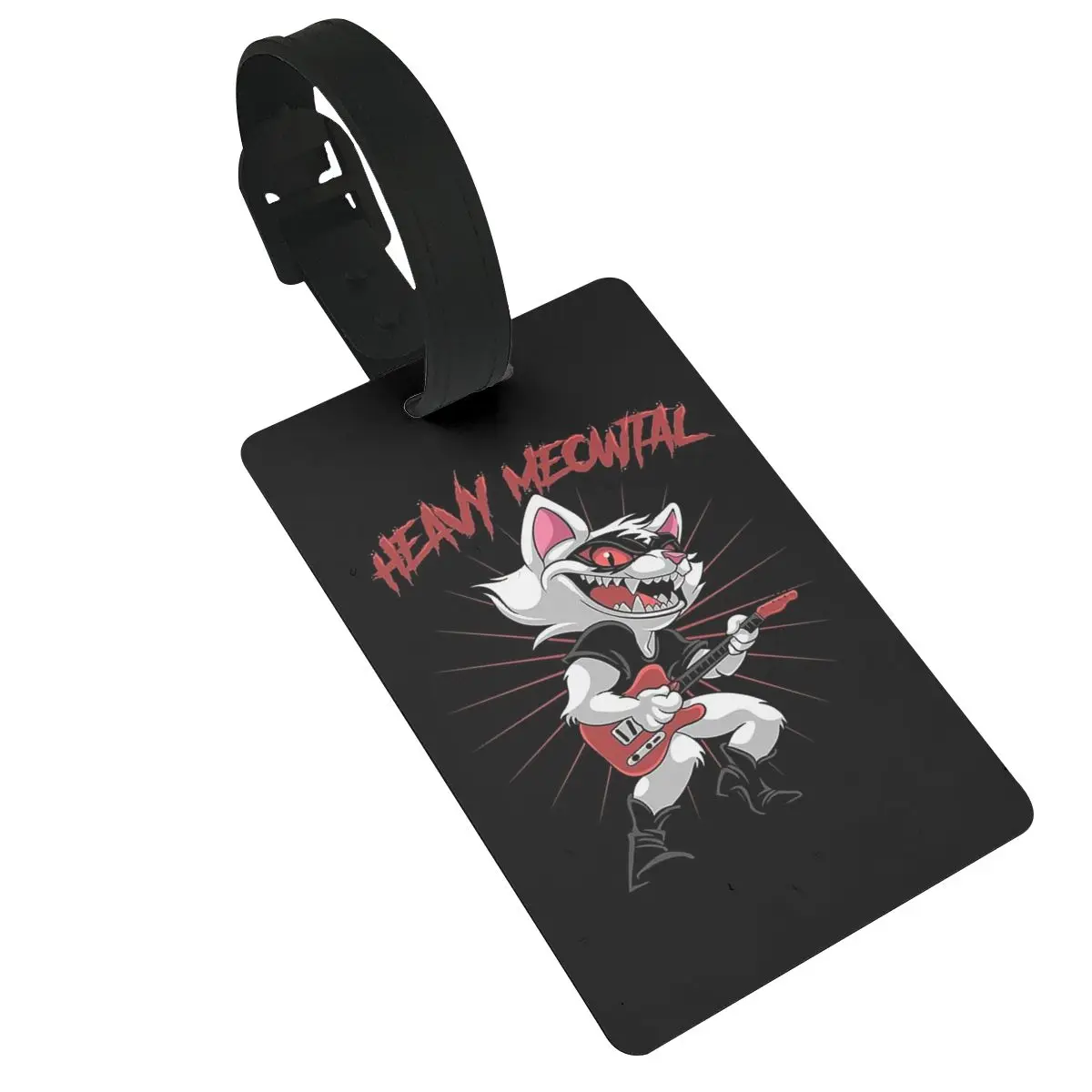 Luggage Tags Rock Band Cats Metal Meowtallica Portable Travel Label Baggage Boarding Tag Luggage Travel Suitcase Accessories Tag
Luggage Tags Rock Band Cats Metal Meowtallica Portable Travel Label Baggage Boarding Tag Luggage Travel Suitcase Accessories Tag