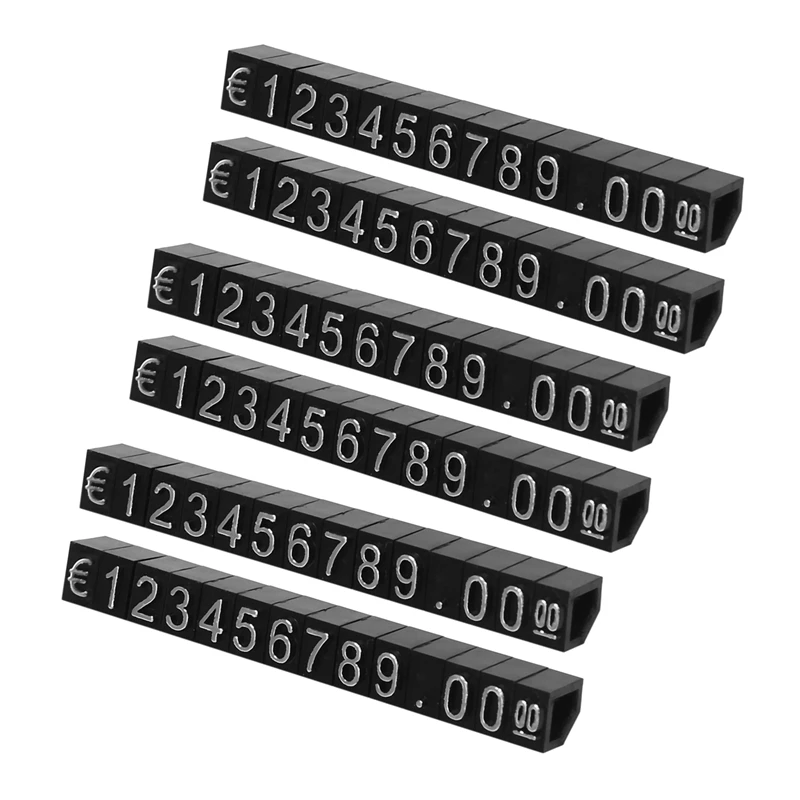 90Sets Plastic Cubes Price Display Tags Adjustable Number Stand Frame Label Shop
90Sets Plastic Cubes Price Display Tags Adjustable Number Stand Frame Label Shop