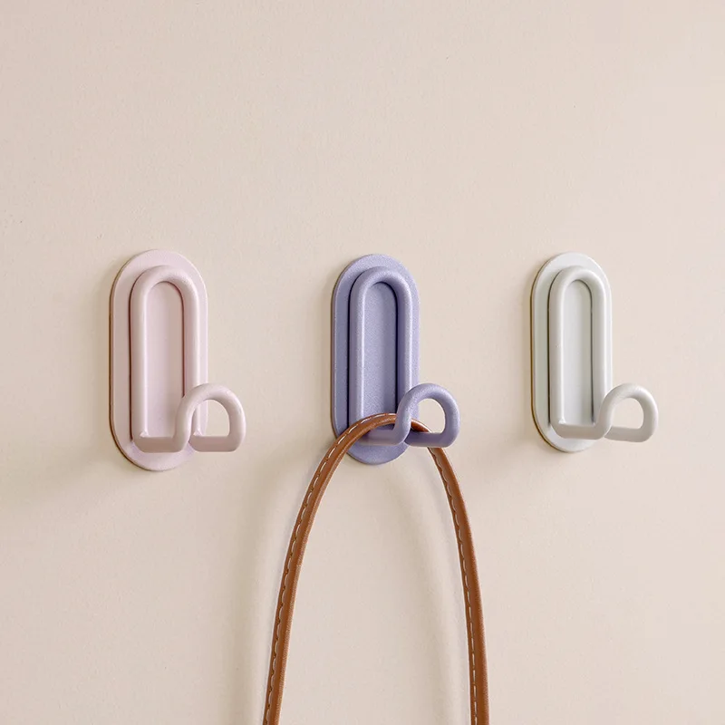 Punch-free Metal Hook Strong Viscose Adhesive Hook Load-bearing Door Back Wall Bathroom Kitchen Key Seamless Nail Clothes Hanger
Punch-free Metal Hook Strong Viscose Adhesive Hook Load-bearing Door Back Wall Bathroom Kitchen Key Seamless Nail Clothes Hanger