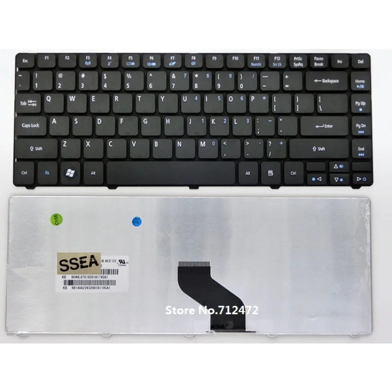 New US English keyboard for Acer Aspire 4743 4745 4750 4752 4250 4251 4252 4253 4333 4339 4552 4553 4625 4733 4738 4739 4741
New US English keyboard for Acer Aspire 4743 4745 4750 4752 4250 4251 4252 4253 4333 4339 4552 4553 4625 4733 4738 4739 4741