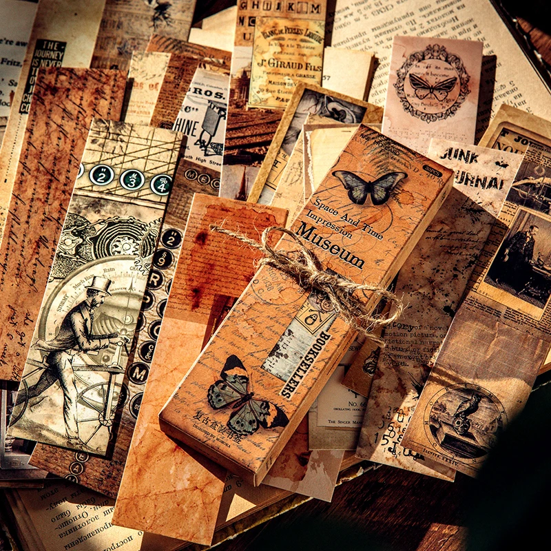 56 packs wholesale Bookmark Study supplies bookmarks retro literary decorations Creative Collage Stationery Bookmark
56 packs wholesale Bookmark Study supplies bookmarks retro literary decorations Creative Collage Stationery Bookmark